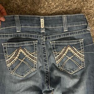 Ariat Women's Boot Cut Jeans with Embroidered Pockets